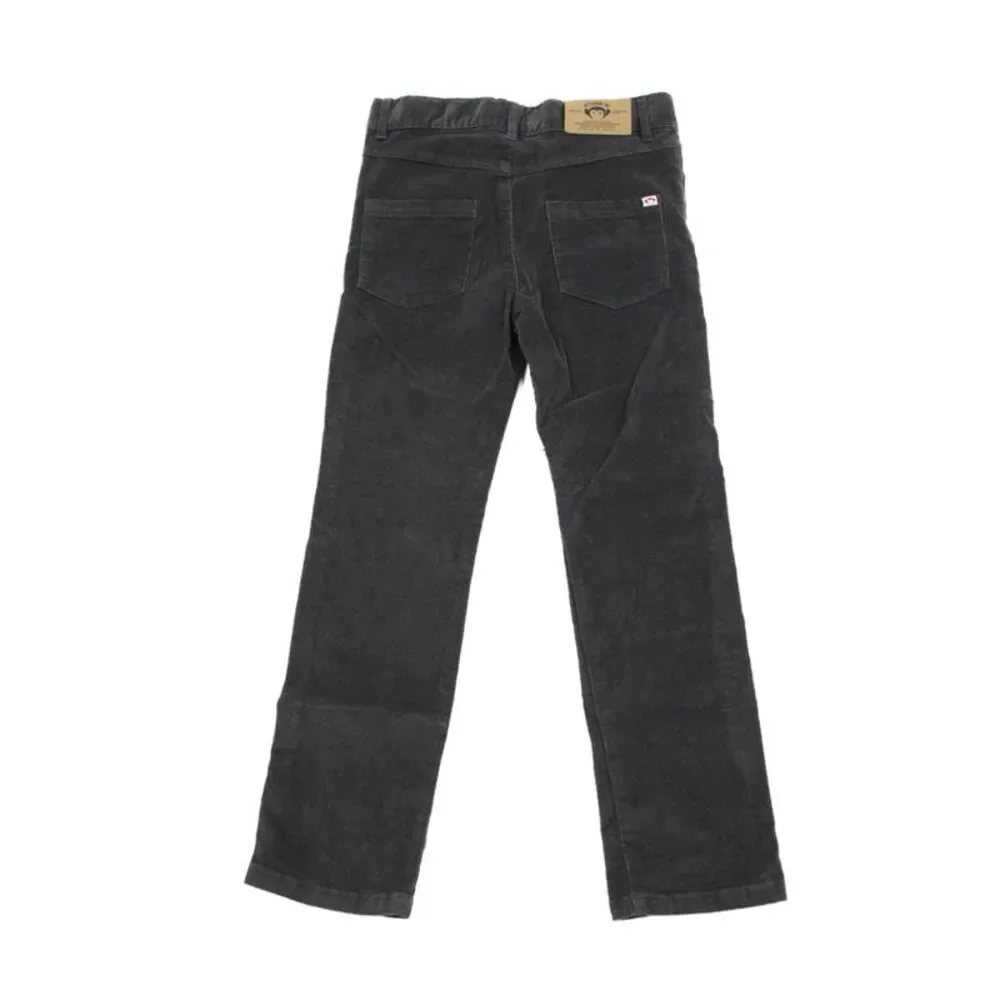 Appaman Childrens Boys Corduroy Pants Grey Cotton Size 10